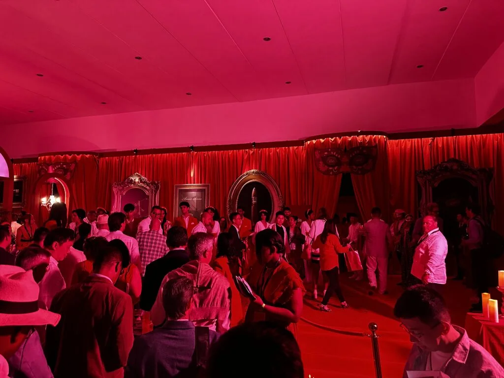 Welcome Night welcome area